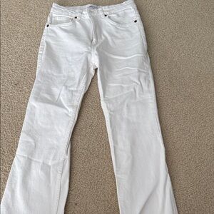 Zara white jeans